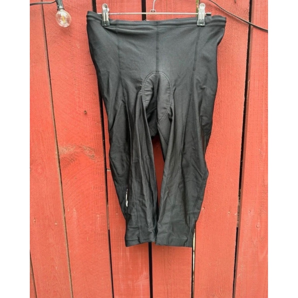 Louis Garneau Cycling Tights Men's Large Black Padded Chamois Bike Pants LG
